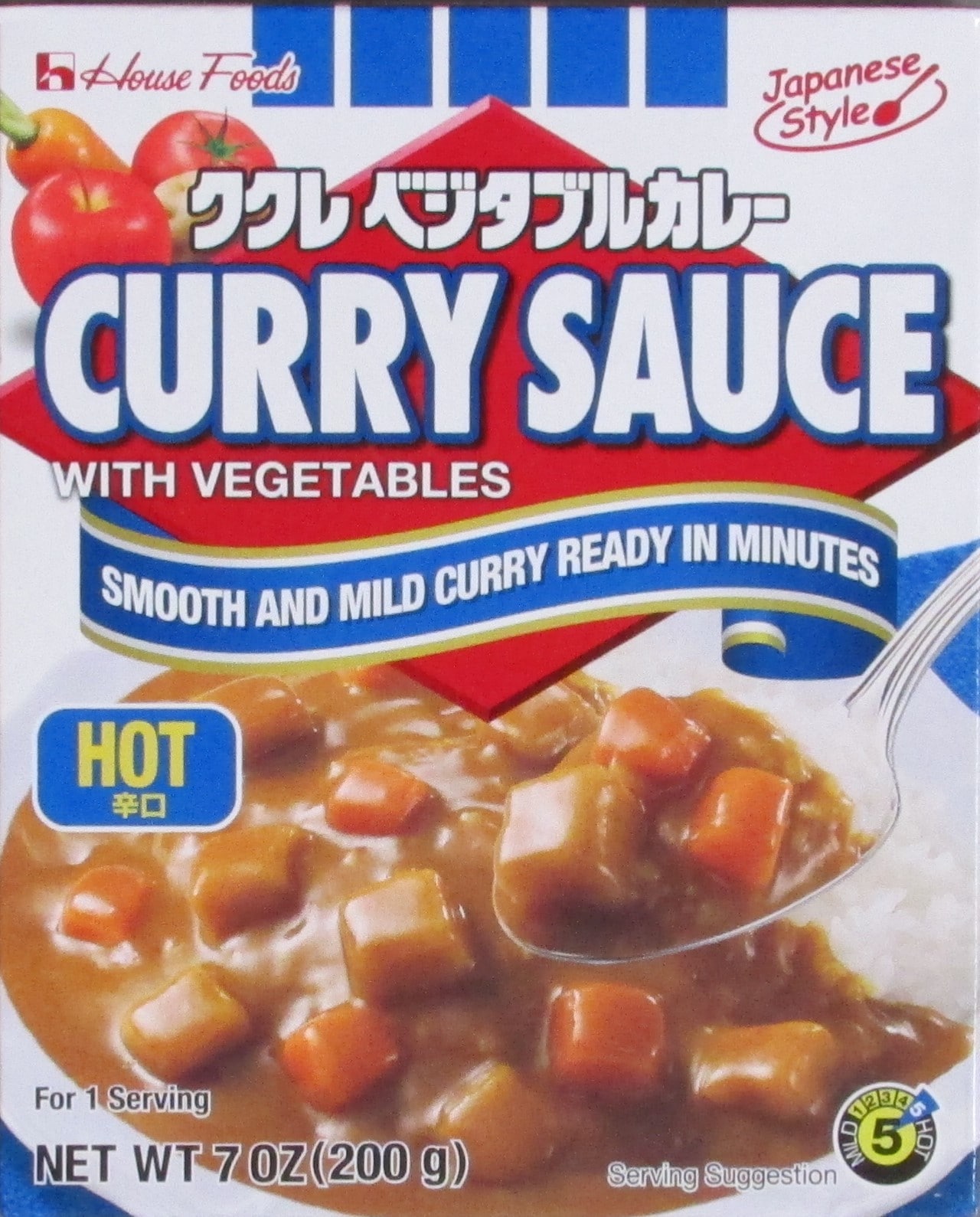 Kukure Vegetable Curry Karakuchi (Instan)