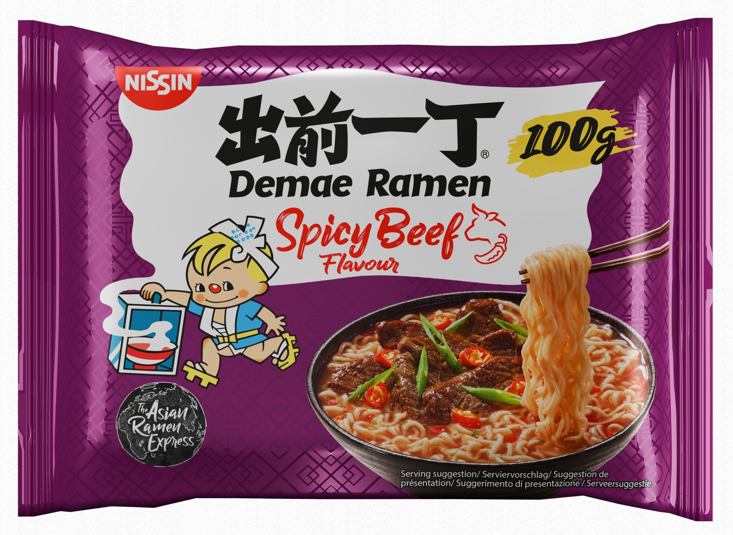 (K)Demae Ramen Spicy Beef (30er)
