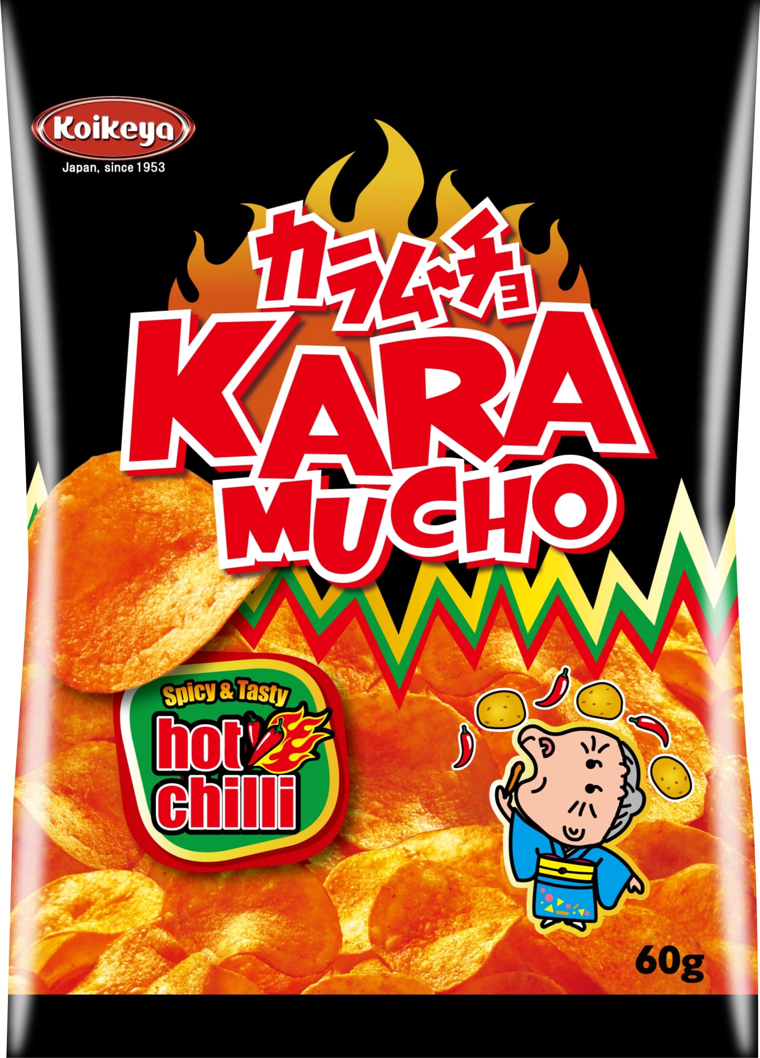 (K)Karamucho Potato Chips Flat Cut