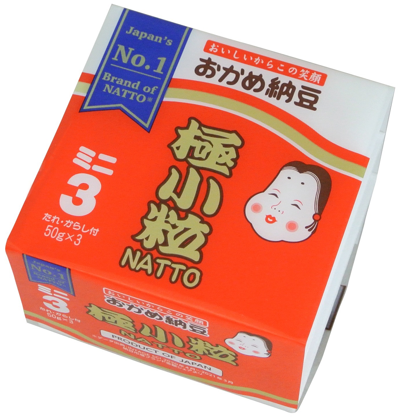 (K)Okame Gokukotsubu Natto Mini 3p