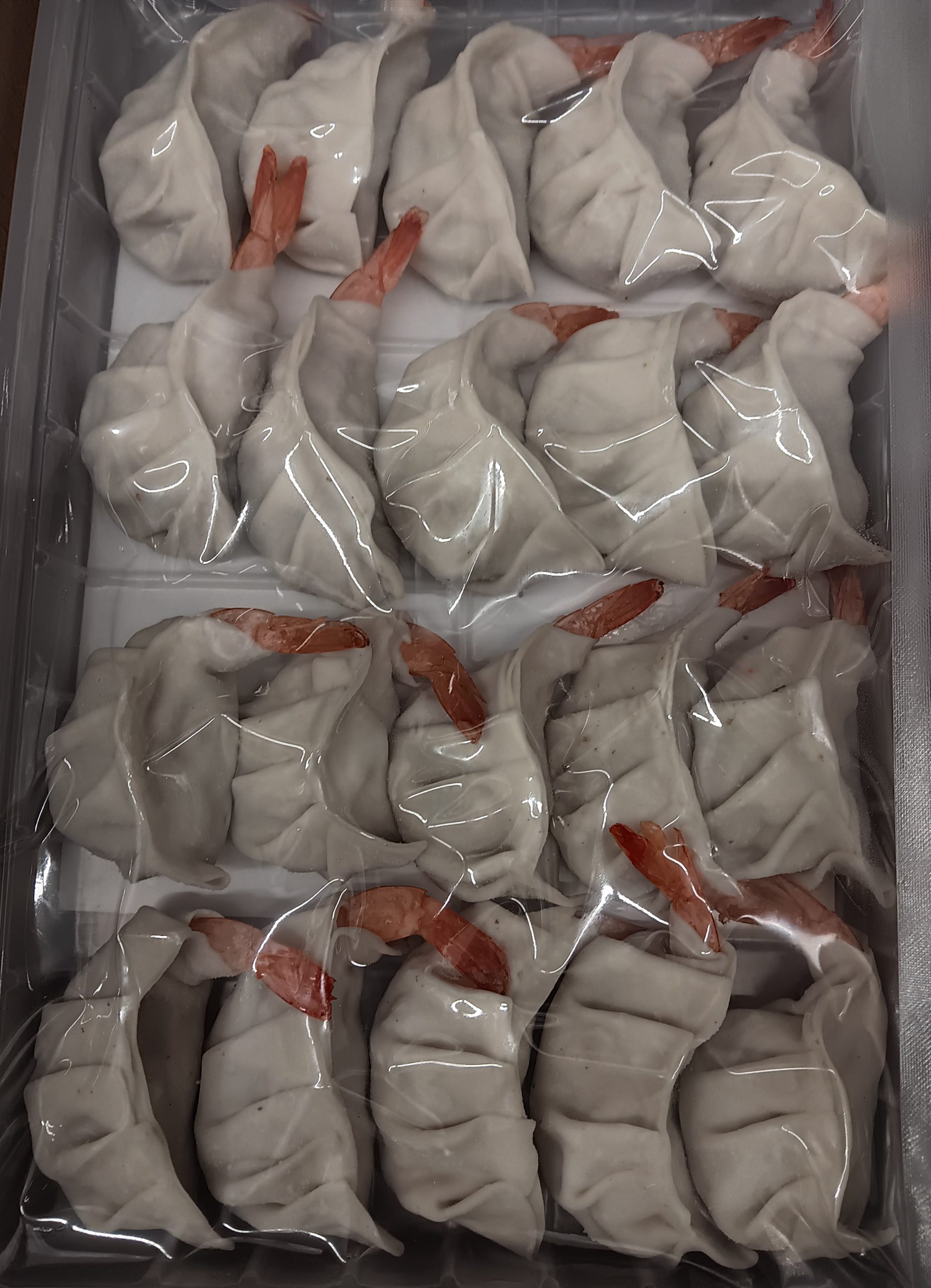 Gebratene Garnelen-Gyoza