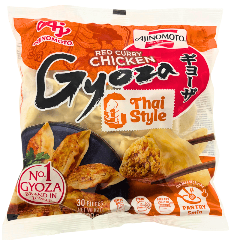 Red Curry Chicken Gyoza - Thai style