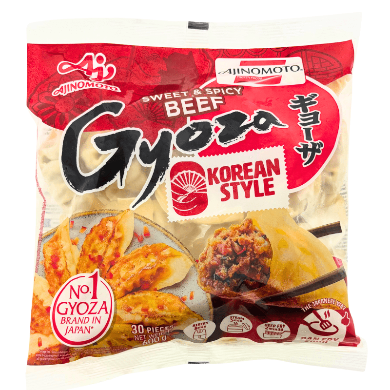 Sweet & Spicy Beef Gyoza - Korean style